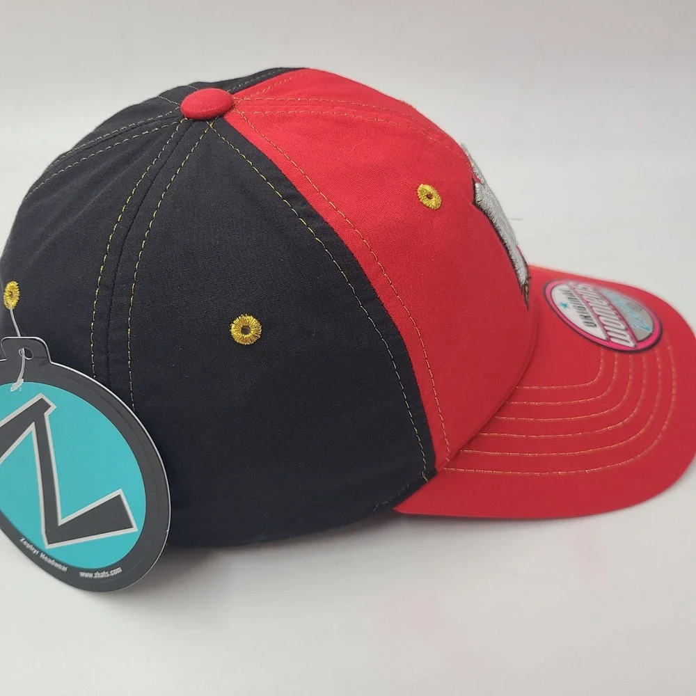 Women Maryland Terrapins Hat Adjustable Zephyr‎ Red Black NCAA University Terps